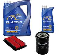 DENCKERMANN Controllo Set MANNOL Classic 10W-40 6L Per FORD USA Probe II 2.0