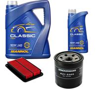 DENCKERMANN Controllo Set MANNOL Classic 10W-40 6L Per FORD USA Probe II 2.0