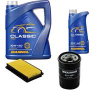 DENCKERMANN Controllo Set MANNOL Classic 10W-40 6L Per Honda Accord V 1.9i