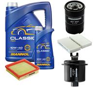 DENCKERMANN Controllo Set MANNOL Classic 10W-40 6L Per Honda HR-V 1.6 16V