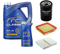 DENCKERMANN Controllo Set MANNOL Classic 10W-40 6L Per Honda HR-V 1.6 16V