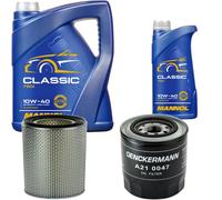 DENCKERMANN Controllo Set MANNOL Classic 10W-40 6L Per Hyundai H100 Kasten