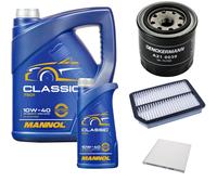 DENCKERMANN Controllo Set MANNOL Classic 10W-40 6L Per KIA Cerato 1.6