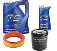 DENCKERMANN Controllo Set MANNOL Classic 10W-40 6L Per Lada 1200-1600 Nova