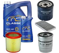 DENCKERMANN Controllo Set MANNOL Classic 10W-40 6L Per Lancia Lybra SW 1.9