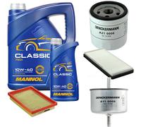 DENCKERMANN Controllo Set MANNOL Classic 10W-40 6L Per Mazda 121 III 1.3