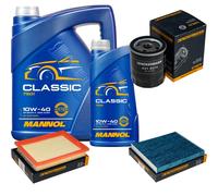 DENCKERMANN Controllo Set MANNOL Classic 10W-40 6L Per Mazda 2 1.4 1.25