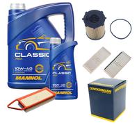 DENCKERMANN Controllo Set MANNOL Classic 10W-40 6L Per Mazda 2 1.4 MZR-CD