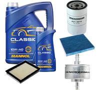 DENCKERMANN Controllo Set MANNOL Classic 10W-40 6L Per Mazda 2 1.6