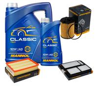 DENCKERMANN Controllo Set MANNOL Classic 10W-40 6L Per Mazda 3 1.6 Di Turbo