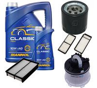 DENCKERMANN Controllo Set MANNOL Classic 10W-40 6L Per Mazda 3 2.0