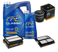 DENCKERMANN Controllo Set MANNOL Classic 10W-40 6L Per Mazda 5 2.0 CD