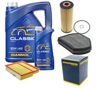 DENCKERMANN Controllo Set MANNOL Classic 10W-40 6L Per Mercedes-Benz CLK