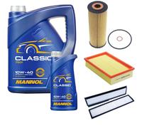 DENCKERMANN Controllo Set MANNOL Classic 10W-40 6L Per Mercedes-Benz E-Klasse