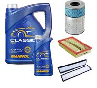 DENCKERMANN Controllo Set MANNOL Classic 10W-40 6L Per Mercedes-Benz E-Klasse