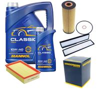DENCKERMANN Controllo Set MANNOL Classic 10W-40 6L Per Mercedes-Benz E-Klasse