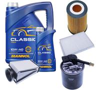 DENCKERMANN Controllo Set MANNOL Classic 10W-40 6L Per Mercedes-Benz GLC 220