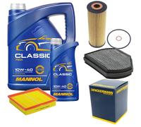 DENCKERMANN Controllo Set MANNOL Classic 10W-40 6L Per Mercedes-Benz SLK 200