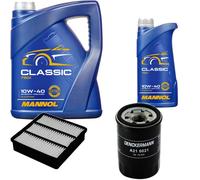 DENCKERMANN Controllo Set MANNOL Classic 10W-40 6L Per Mitsubishi Colt V