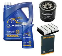 DENCKERMANN Controllo Set MANNOL Classic 10W-40 6L Per Mitsubishi Galant VI