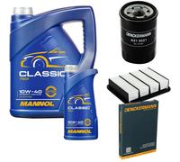 DENCKERMANN Controllo Set MANNOL Classic 10W-40 6L Per Mitsubishi Galant VI