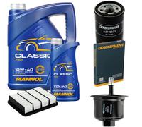 DENCKERMANN Controllo Set MANNOL Classic 10W-40 6L Per Mitsubishi Galant VI