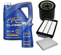DENCKERMANN Controllo Set MANNOL Classic 10W-40 6L Per Mitsubishi Lancer