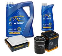 DENCKERMANN Controllo Set MANNOL Classic 10W-40 6L Per Mitsubishi Outlander
