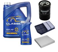 DENCKERMANN Controllo Set MANNOL Classic 10W-40 6L Per Mitsubishi Outlander
