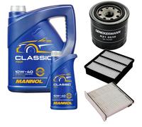 DENCKERMANN Controllo Set MANNOL Classic 10W-40 6L Per Mitsubishi Outlander