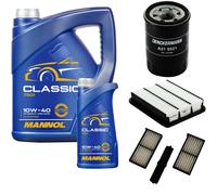 DENCKERMANN Controllo Set MANNOL Classic 10W-40 6L Per Mitsubishi Pajero