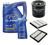 DENCKERMANN Controllo Set MANNOL Classic 10W-40 6L Per Mitsubishi Pajero