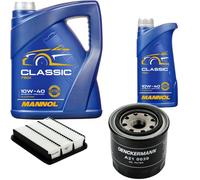 DENCKERMANN Controllo Set MANNOL Classic 10W-40 6L Per Mitsubishi Space