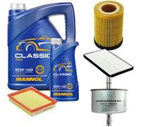 DENCKERMANN Controllo Set MANNOL Classic 10W-40 6L Per Opel Corsa B 1.0I 12V