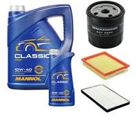 DENCKERMANN Controllo Set MANNOL Classic 10W-40 6L Per Opel Corsa B 1.4i