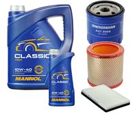DENCKERMANN Controllo Set MANNOL Classic 10W-40 6L Per Peugeot 405 II 1.4