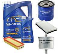 DENCKERMANN Controllo Set MANNOL Classic 10W-40 6L Per Peugeot 406 1.8 1.6