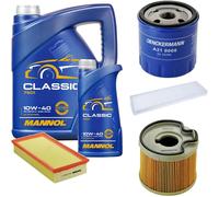DENCKERMANN Controllo Set MANNOL Classic 10W-40 6L Per Peugeot 607 2.2 HDi