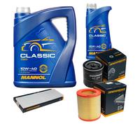 Denckermann Controllo Set mannol Classic 10W-40 6L per Peugeot Boxer