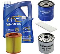 DENCKERMANN Controllo Set MANNOL Classic 10W-40 6L Per Peugeot Boxer Kasten