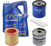 DENCKERMANN Controllo Set MANNOL Classic 10W-40 6L Per Peugeot Boxer Kasten