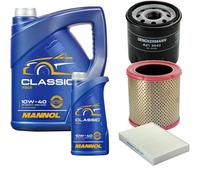 DENCKERMANN Controllo Set MANNOL Classic 10W-40 6L Per Renault Clio II 1.2