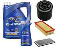 DENCKERMANN Controllo Set MANNOL Classic 10W-40 6L Per Renault Espace III