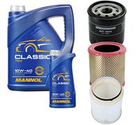 DENCKERMANN Controllo Set MANNOL Classic 10W-40 6L Per Renault Kangoo 1.2