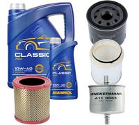 DENCKERMANN Controllo Set MANNOL Classic 10W-40 6L Per Renault Kangoo 1.2