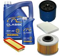 DENCKERMANN Controllo Set MANNOL Classic 10W-40 6L Per Renault Kangoo 1.9