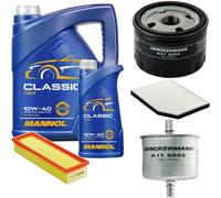 DENCKERMANN Controllo Set MANNOL Classic 10W-40 6L Per Renault Laguna I 2.0