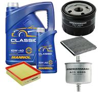 DENCKERMANN Controllo Set MANNOL Classic 10W-40 6L Per Renault Laguna II 1.6