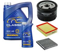 DENCKERMANN Controllo Set MANNOL Classic 10W-40 6L Per Renault Laguna II 1.6