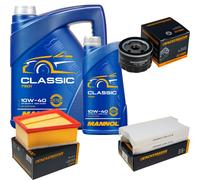 DENCKERMANN Controllo Set MANNOL Classic 10W-40 6L Per Renault Laguna III
